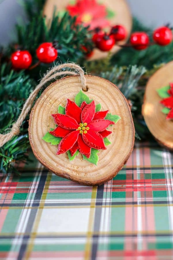 DIY Wood Slice Ornaments