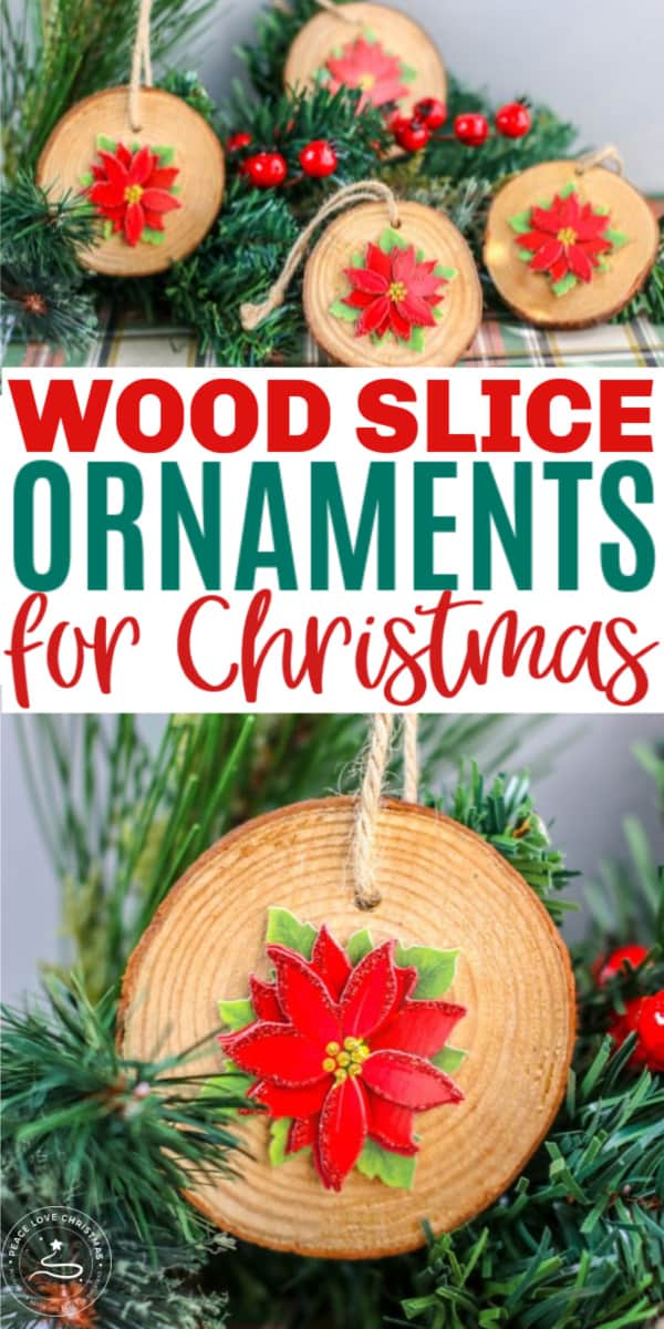 DIY Wood Slice Ornaments