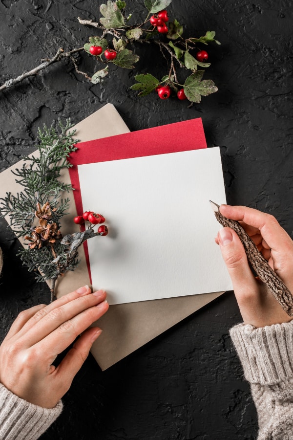 how to write a Christmas letter