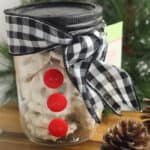 Snowman Gift in a Jar