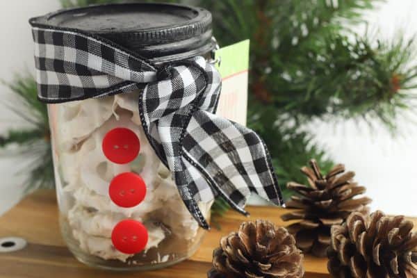 Snowman Gift in a Jar