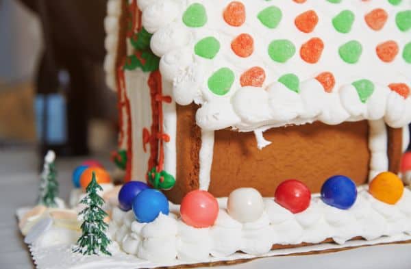 easy gluten-free gingerbread house