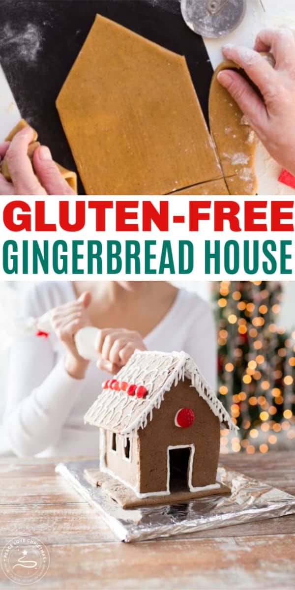 gluten-free gingerbread house