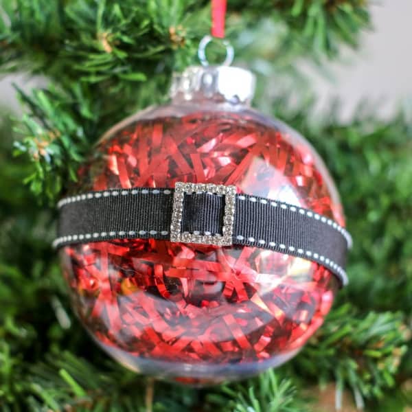 Easy DIY Santa Belly Ornaments