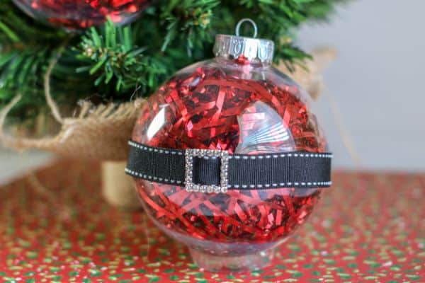 Easy DIY Santa Belly Ornaments