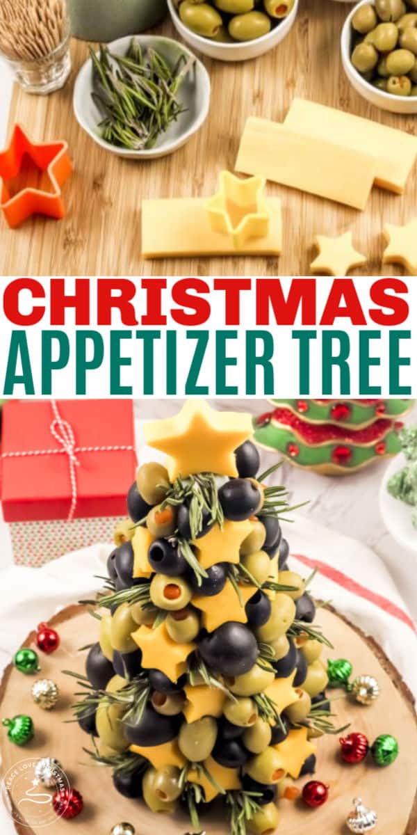 Christmas appetizer tree