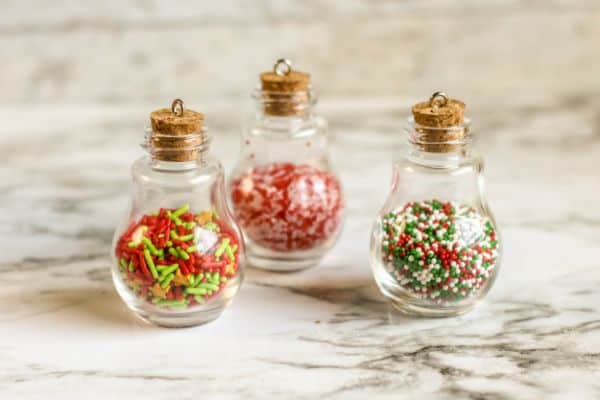 easy steps for making sprinkle ornaments