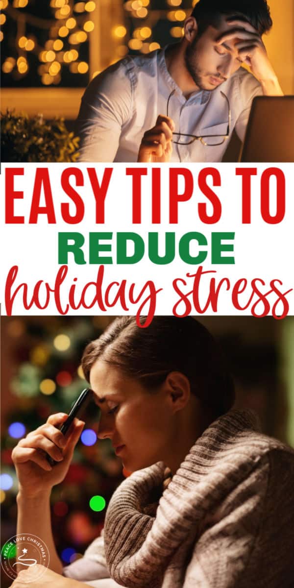 easy tips to reduce holiday stress