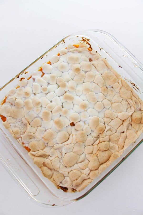 how to bake sweet potato casserole