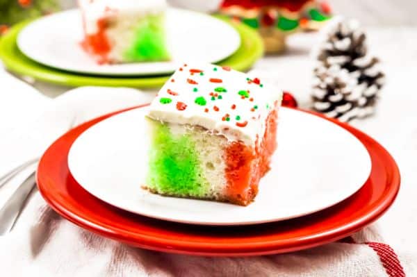 Christmas Jello Poke Cake you will love