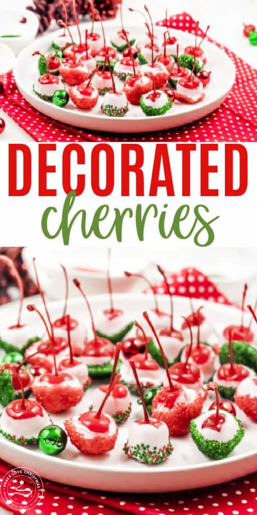 Christmas Chocolate Covered Cherries