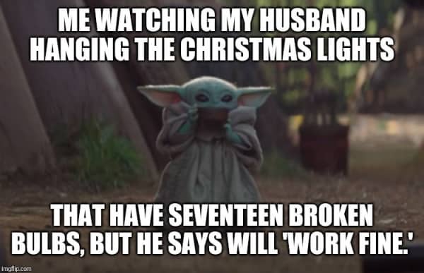 Baby Yoda Christmas Memes