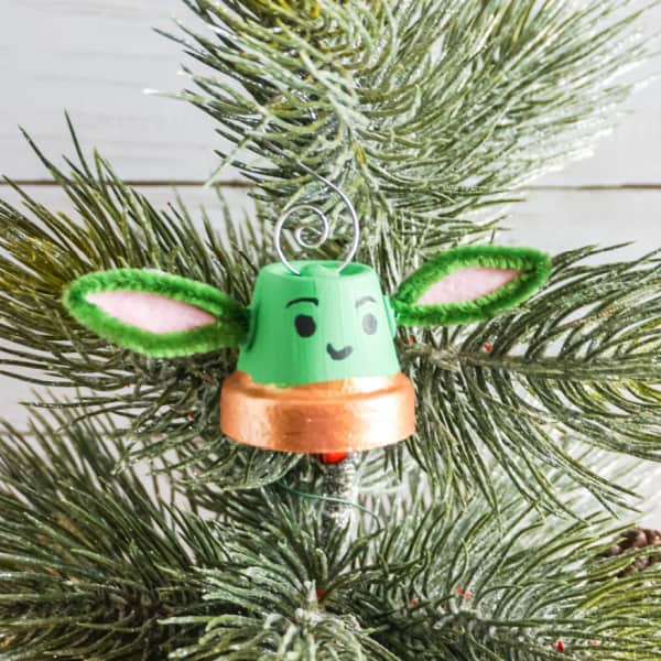 DIY Baby Yoda Inspired Ornament