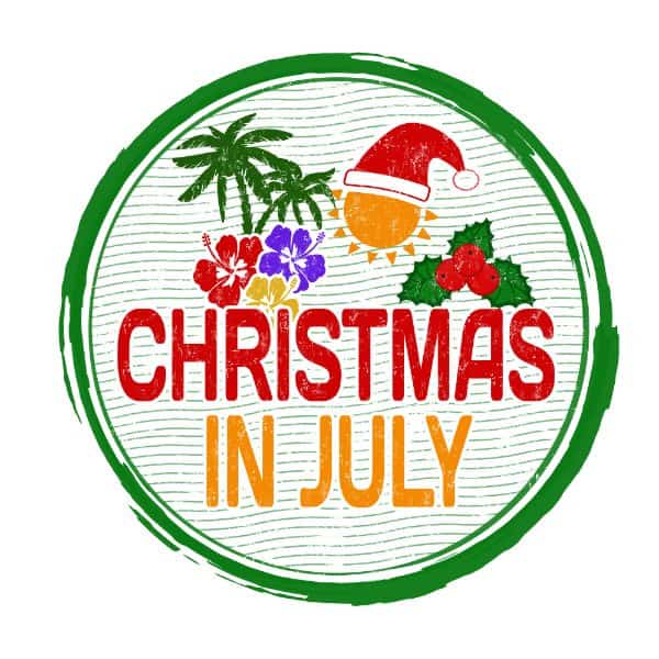 Chrismas in outlet july