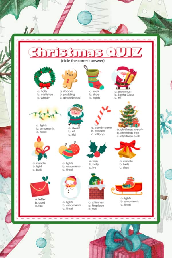 printable christmas quiz for kids