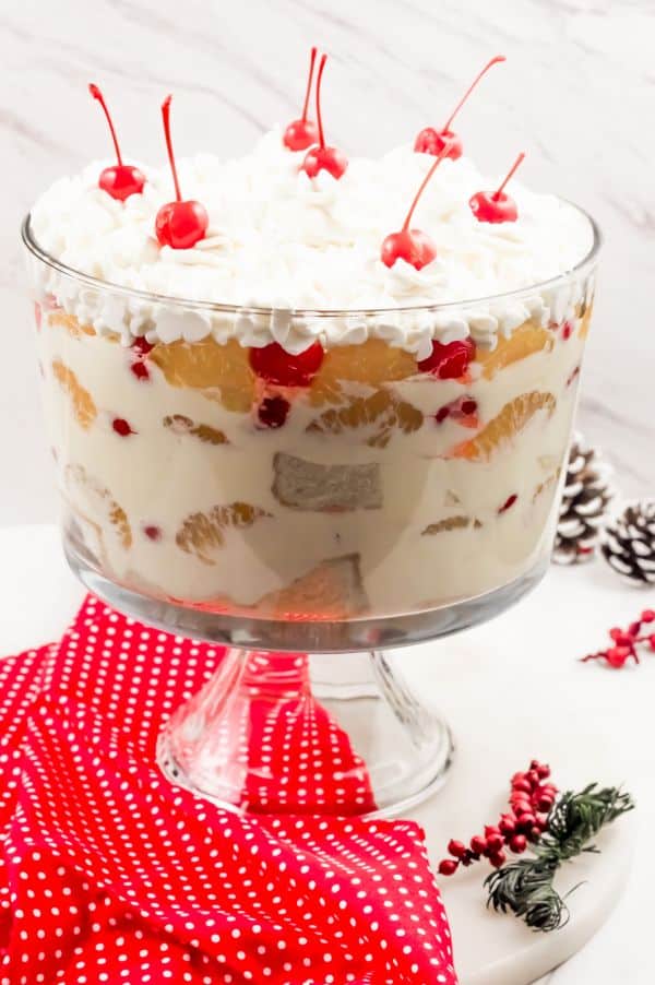 Christmas Eggnog Trifle