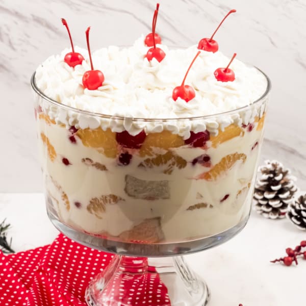 Egg Nog Trifle • Dance Around the Kitchen