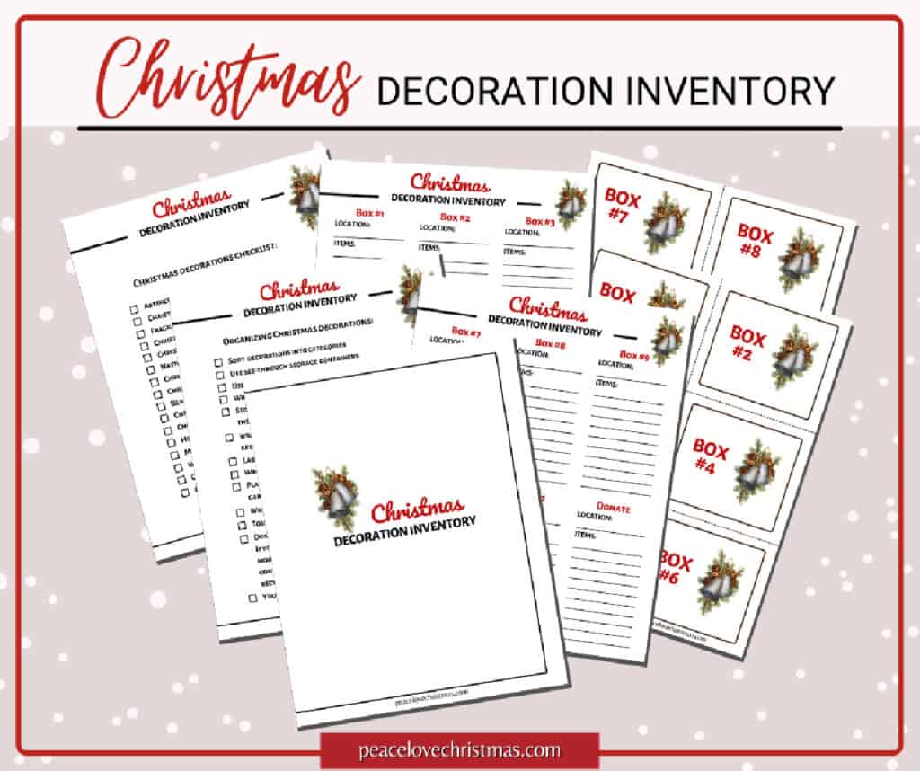 Christmas Decorations Inventory