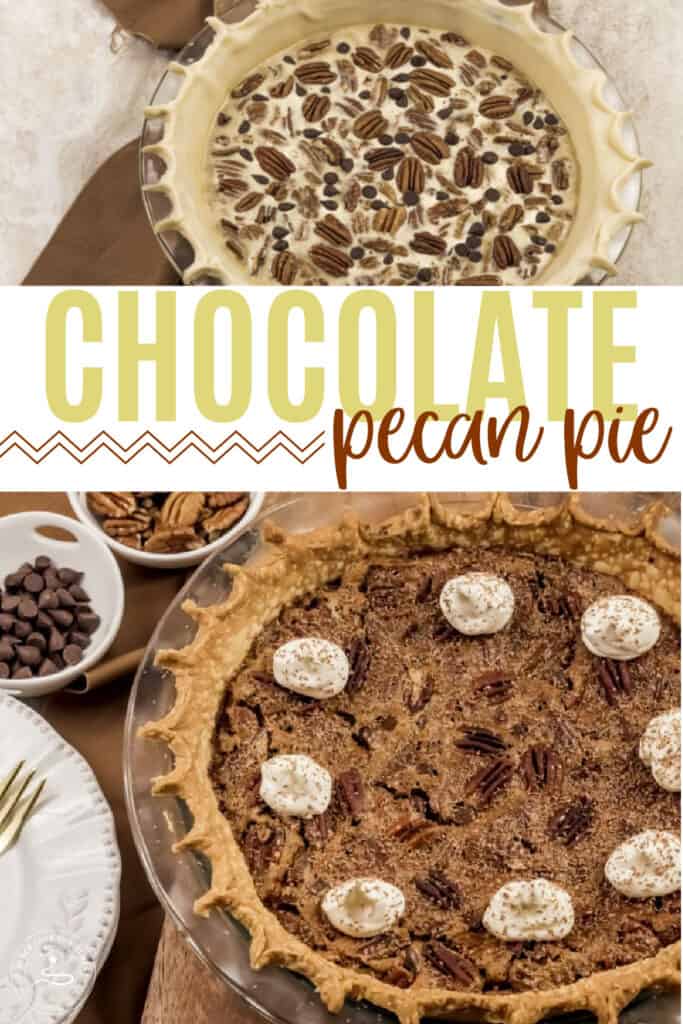 chocolate pecan pie pin