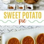 mini sweet potato pies pin