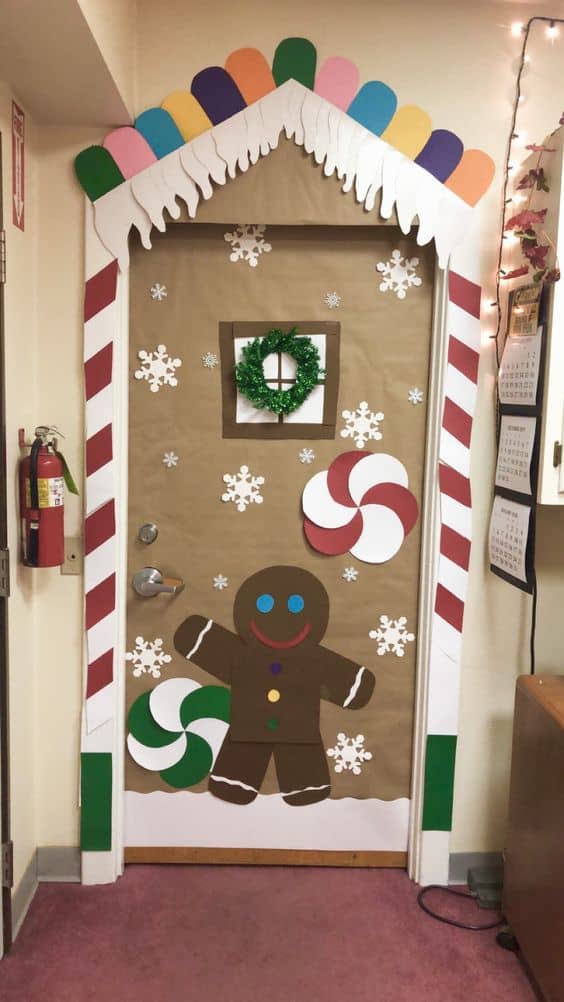 Gingerbread door