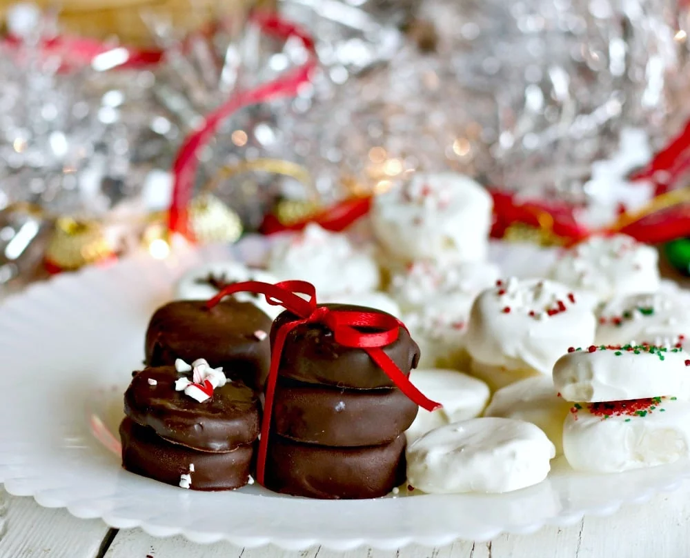 Christmas chocolate candies 