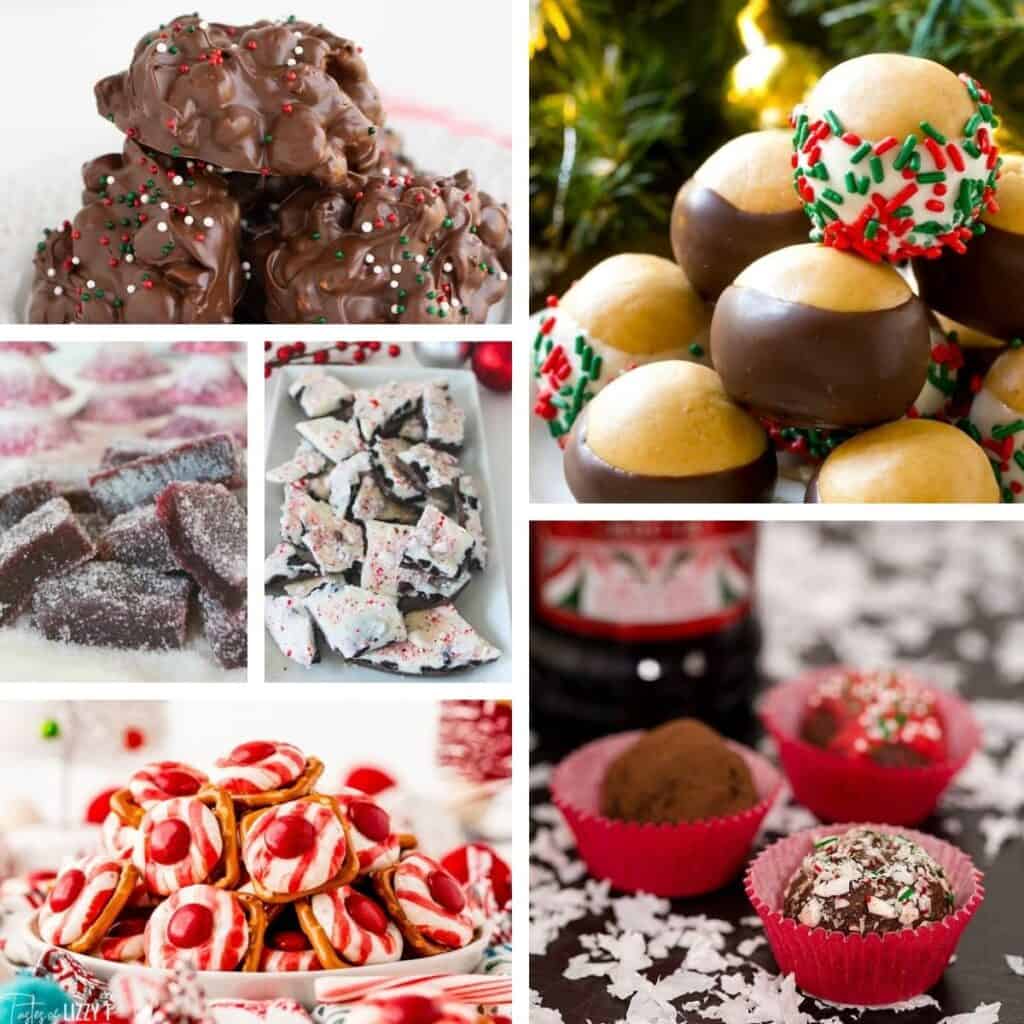 Different candies for the holiday season