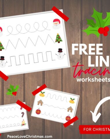 3 Free line tracing worksheets