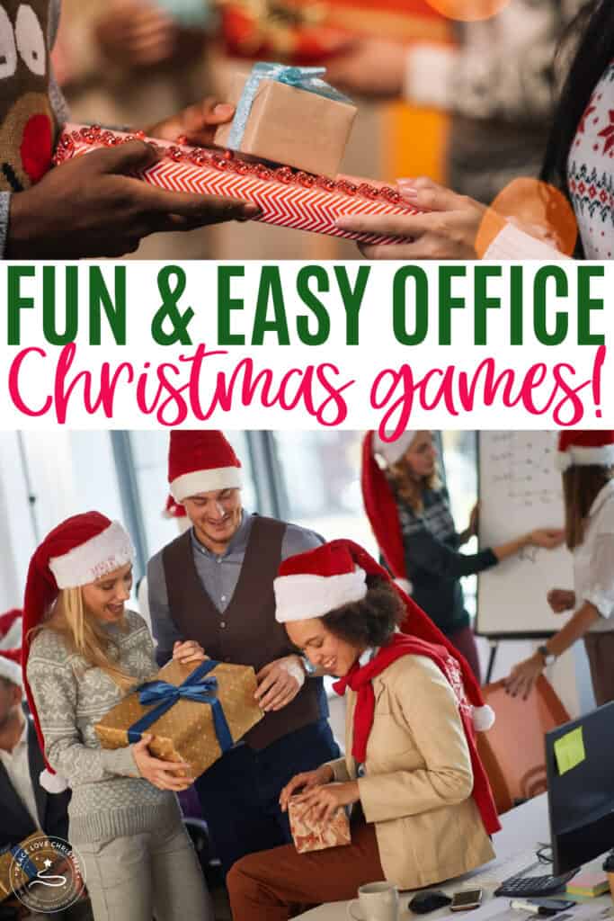 Office party Christmas games