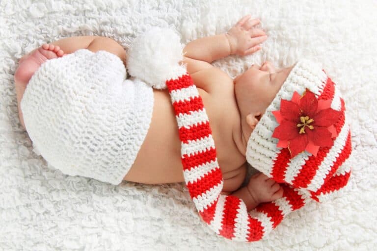 Newborn Christmas Photoshoot Outfit Set main image 1