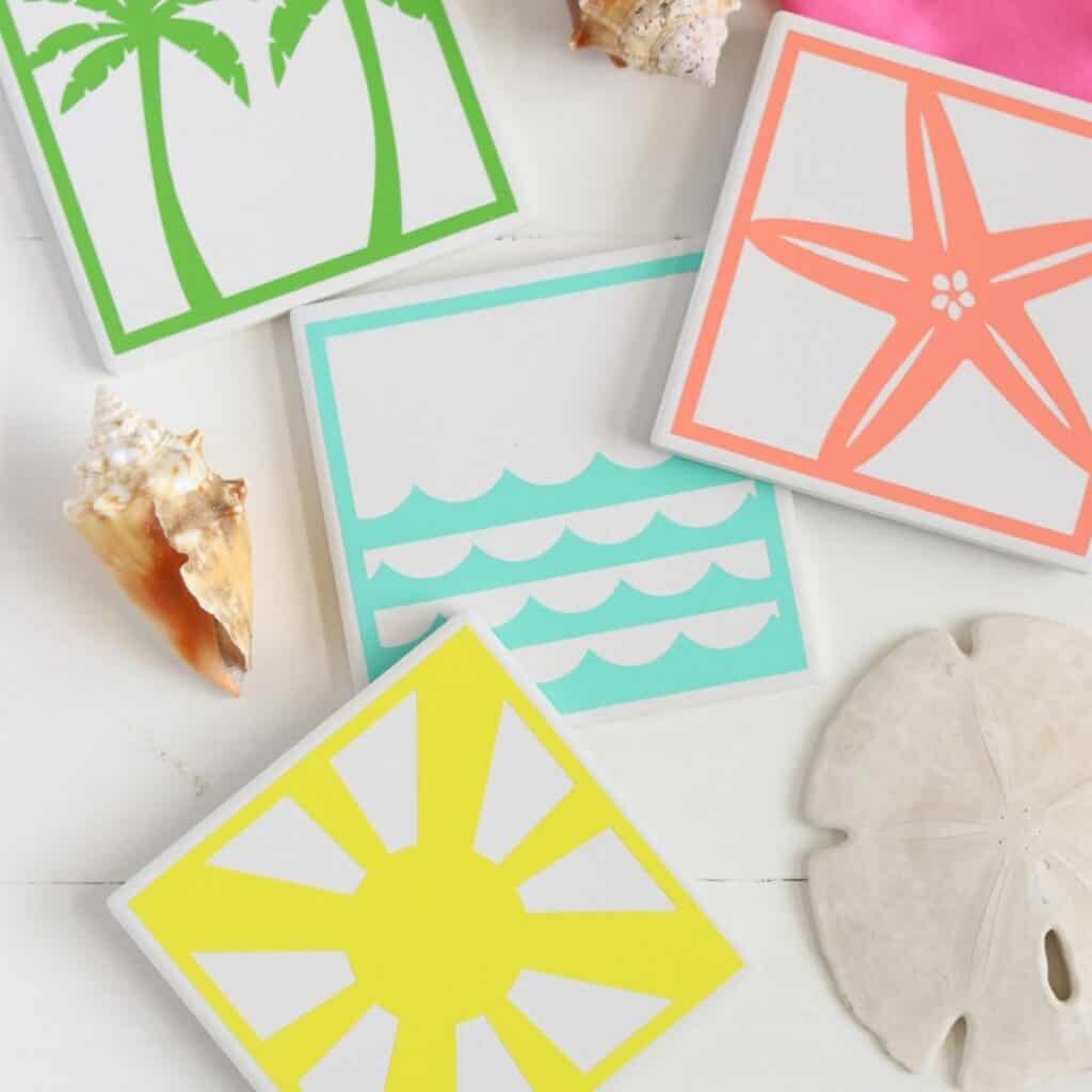 Cute Cricut Coasters