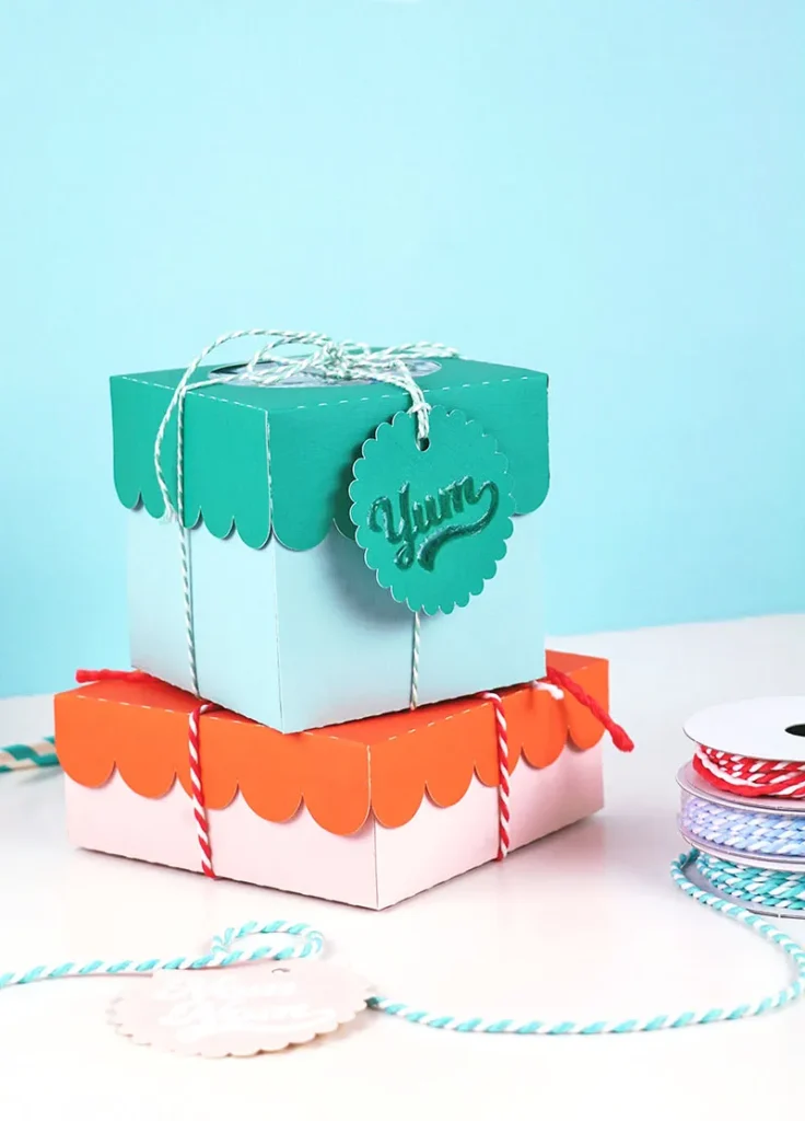 DIY Cricut Cookie Box