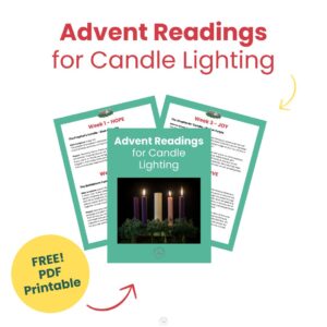 Free Advent Readings and Prayers for Candles