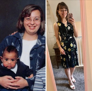 Sara Borgstede - Before and After 100 pound weight loss