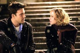 Drew and Alicia fall in love in SURVIVING CHRISTMAS