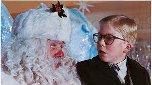 Ralphie visits Santa in A CHRISTMAS STORY