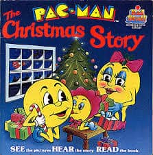 a Christmas Story cover with pacman cartoon characters