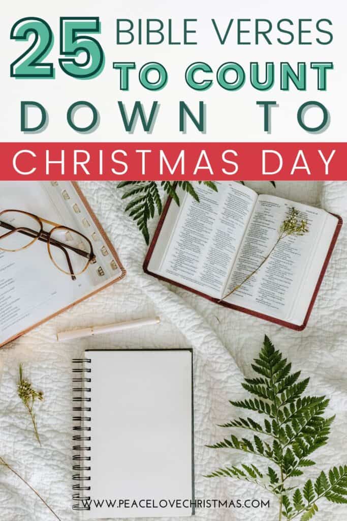 25 Bible verses to countdown to Christmas